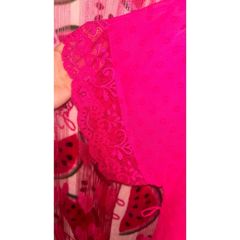 🩷 In Bloom Lightweight Robe with Open Front Design - Picture 3 of 5